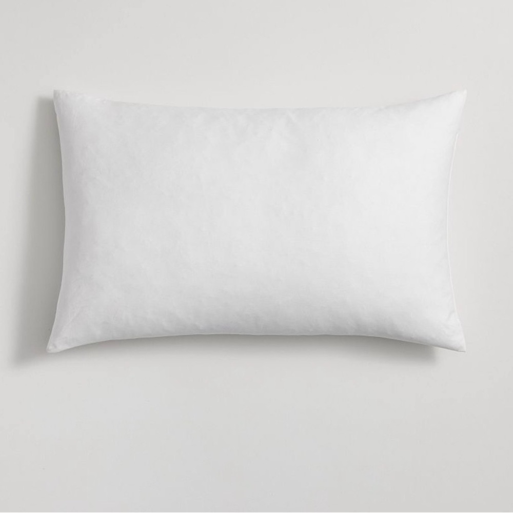 Pottery Barn Feather Pillow Insert NWT 16” x 26”